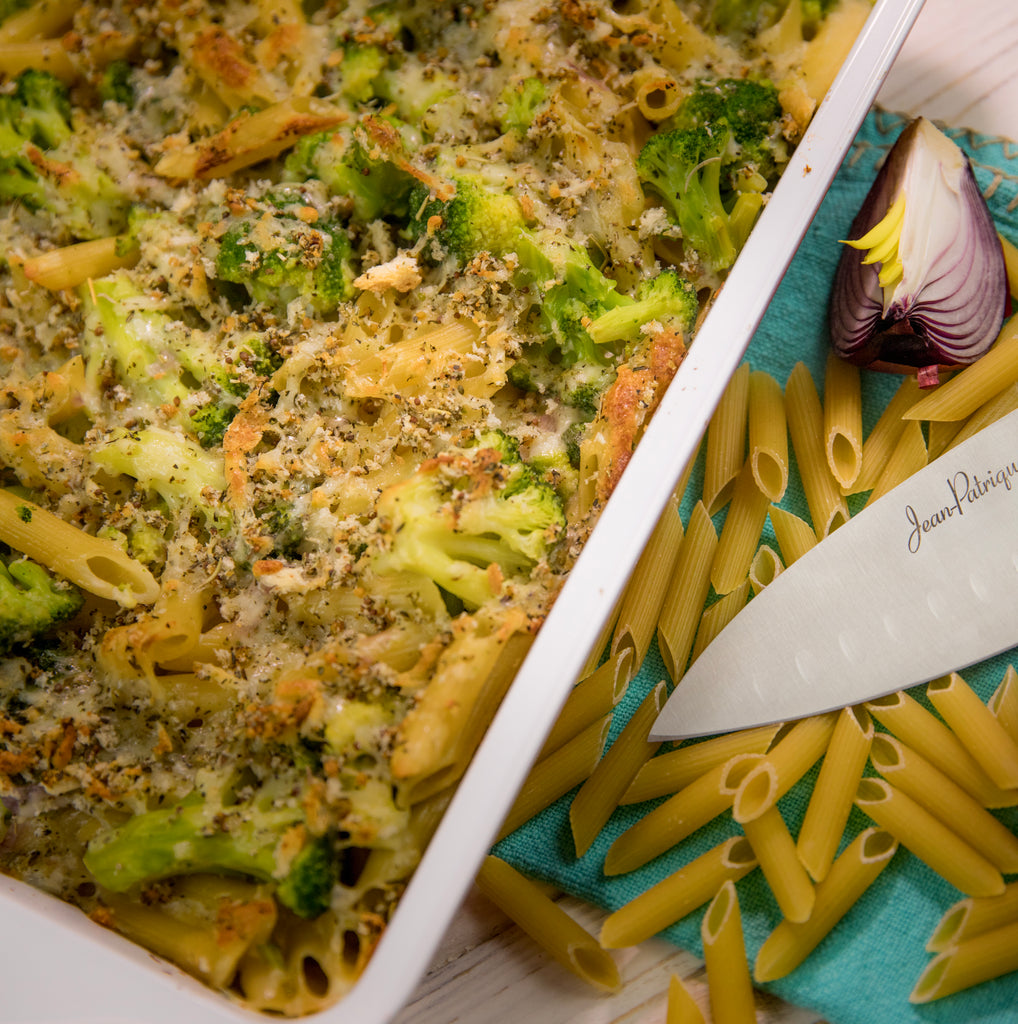 Crusty Pasta & Broccoli Bake Jean Patrique Professional Cookware
