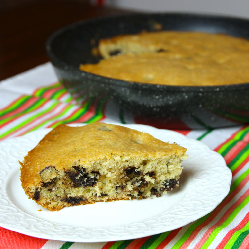 Skillet Choc Chip Cookie