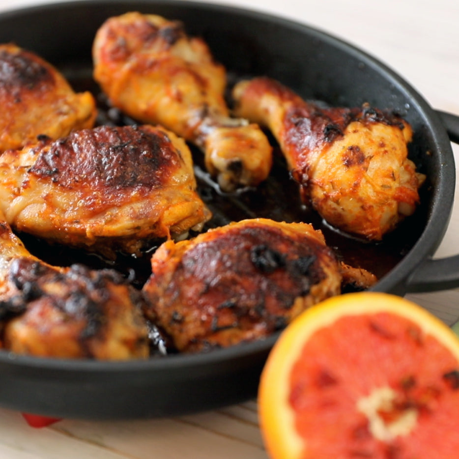 Marinated Peri Peri Chicken Thighs and Drumsticks