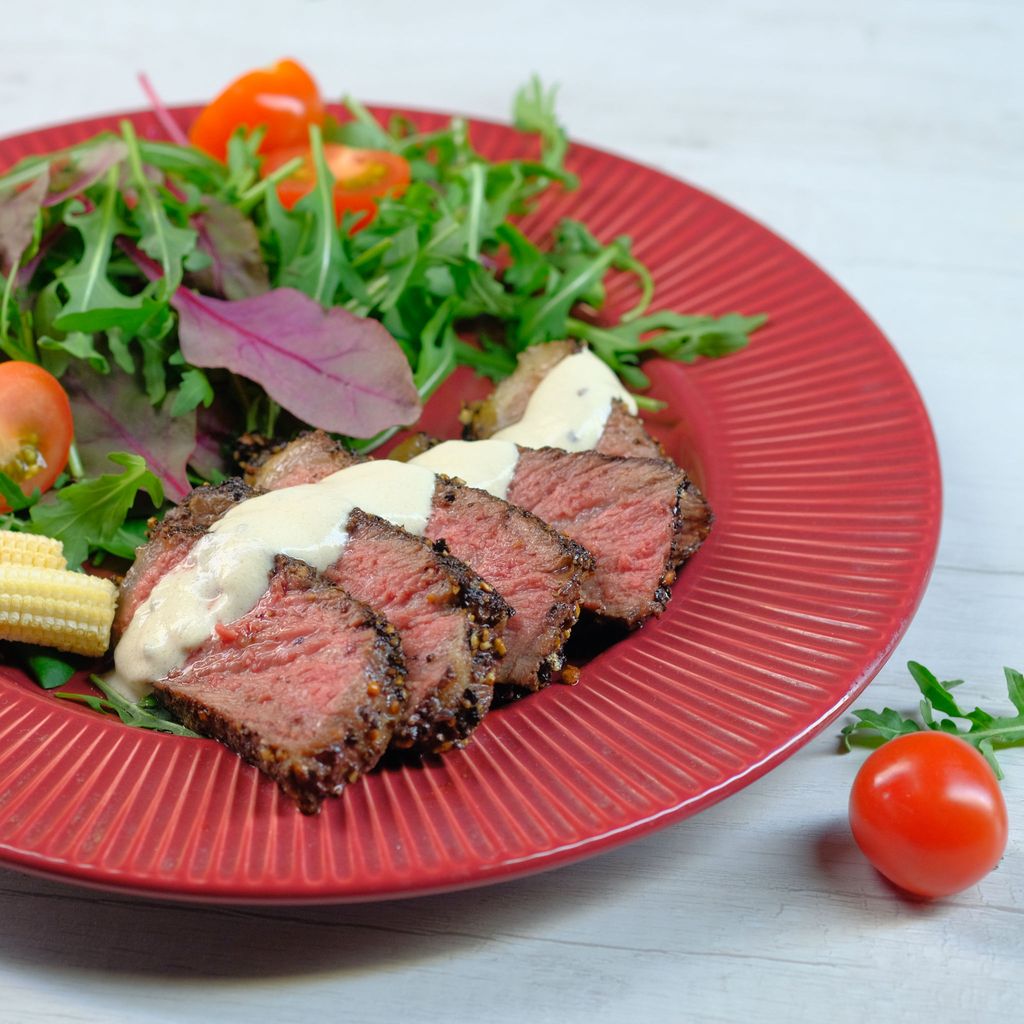 French Pepper Steak