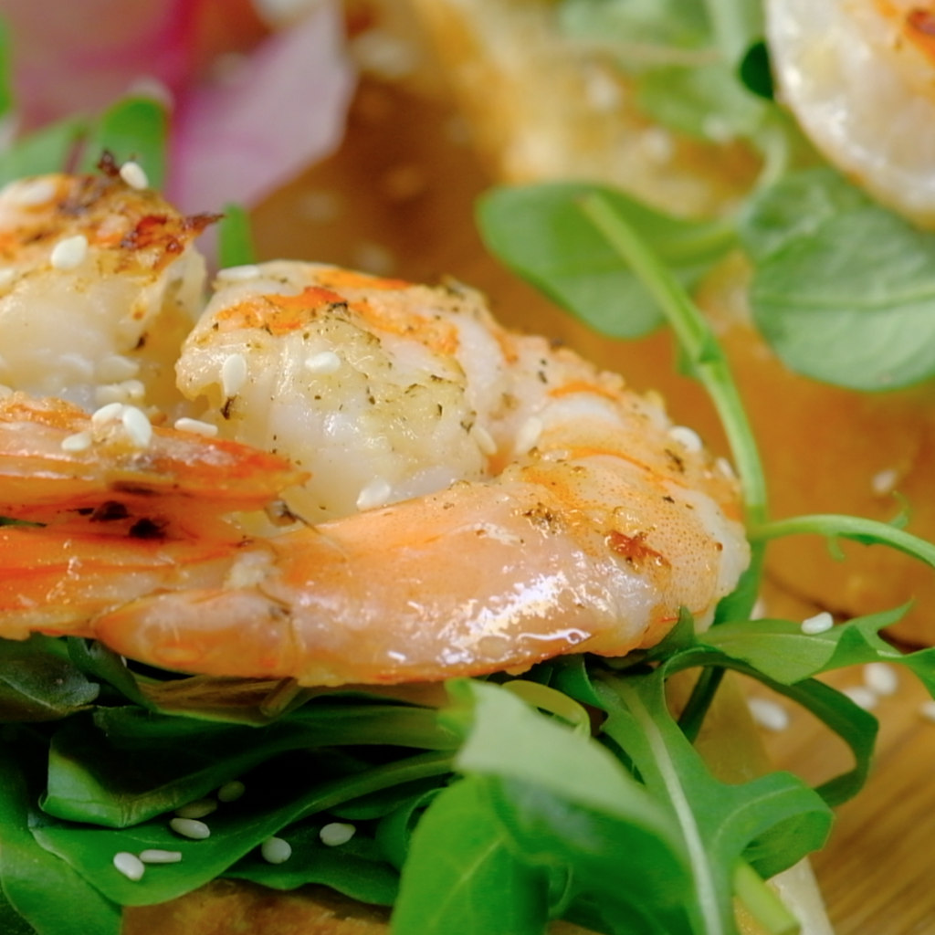 Ginger Shrimp Toast