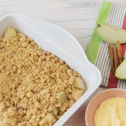 Pear Crumble