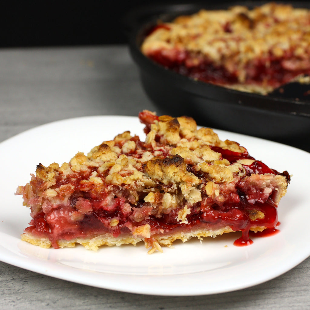 Strawberry Skillet Pie