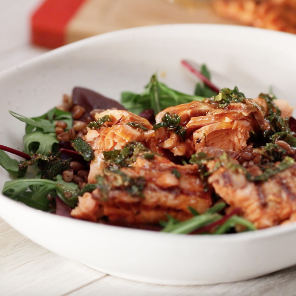 Supergrain Salmon Salad