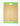 Bamboo Chopping Boards with Silicone Ends - Large (Green)