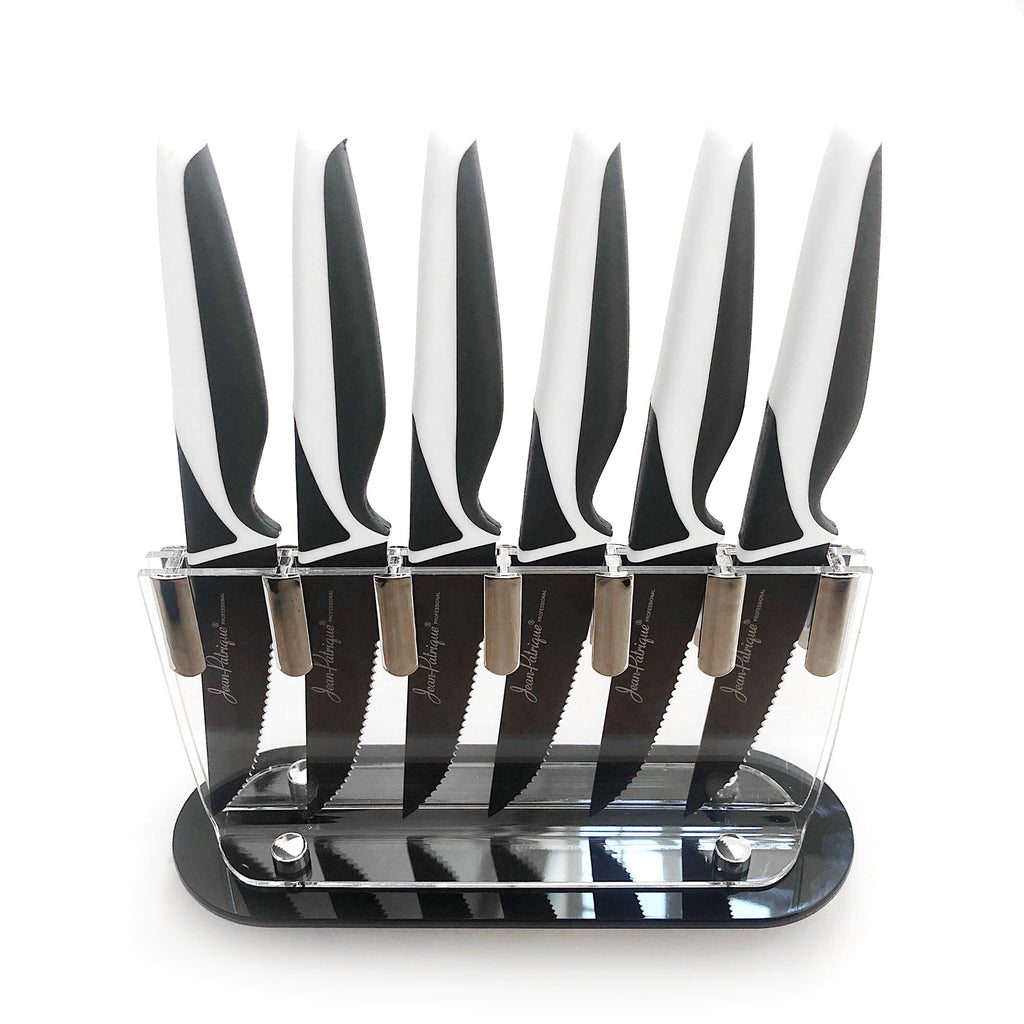 Stainless Steel Steak Knives - Set of 6 – Jean Patrique