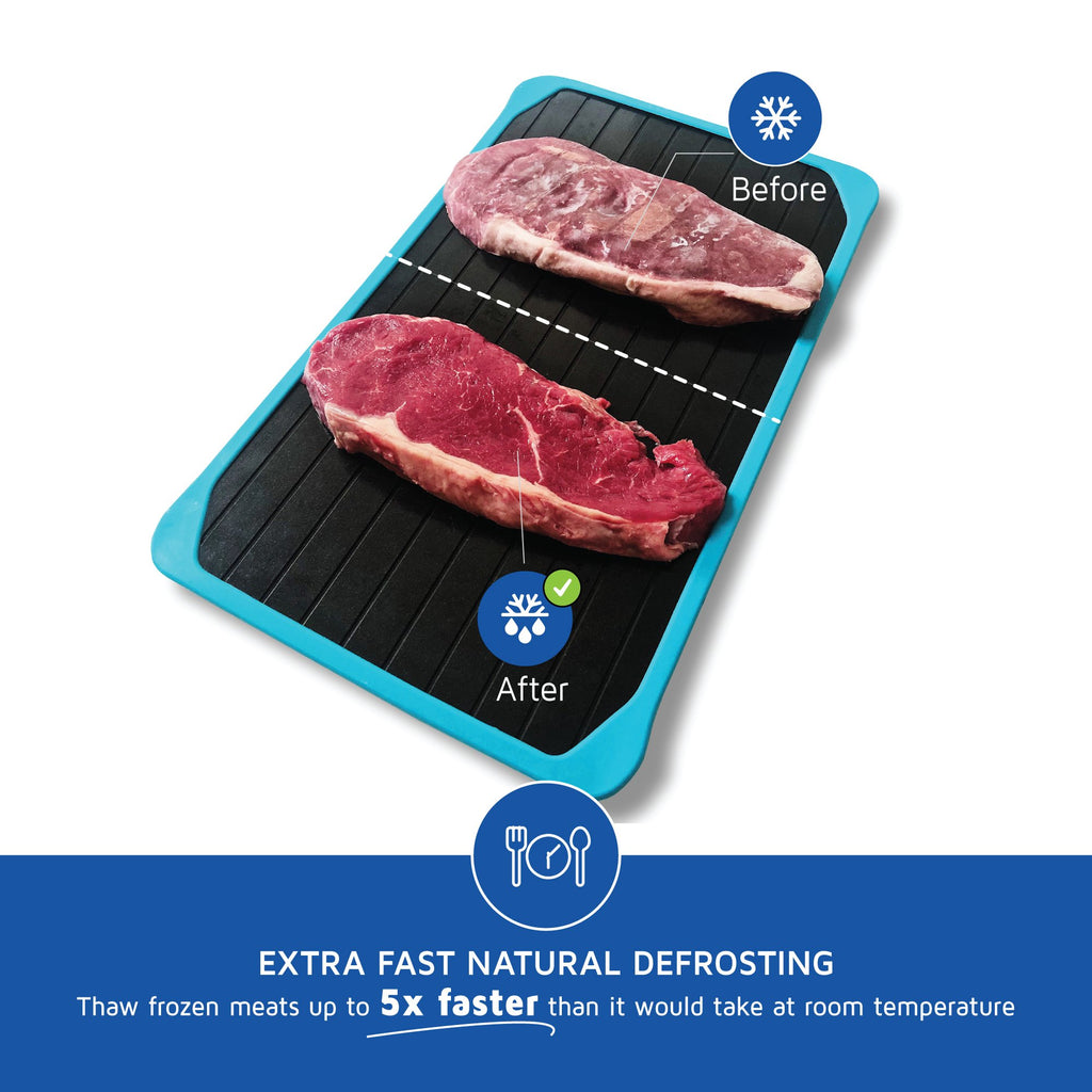 Freezer Thaw Frozen Beef Fast The Thawtful Defrosting Tray – Jean