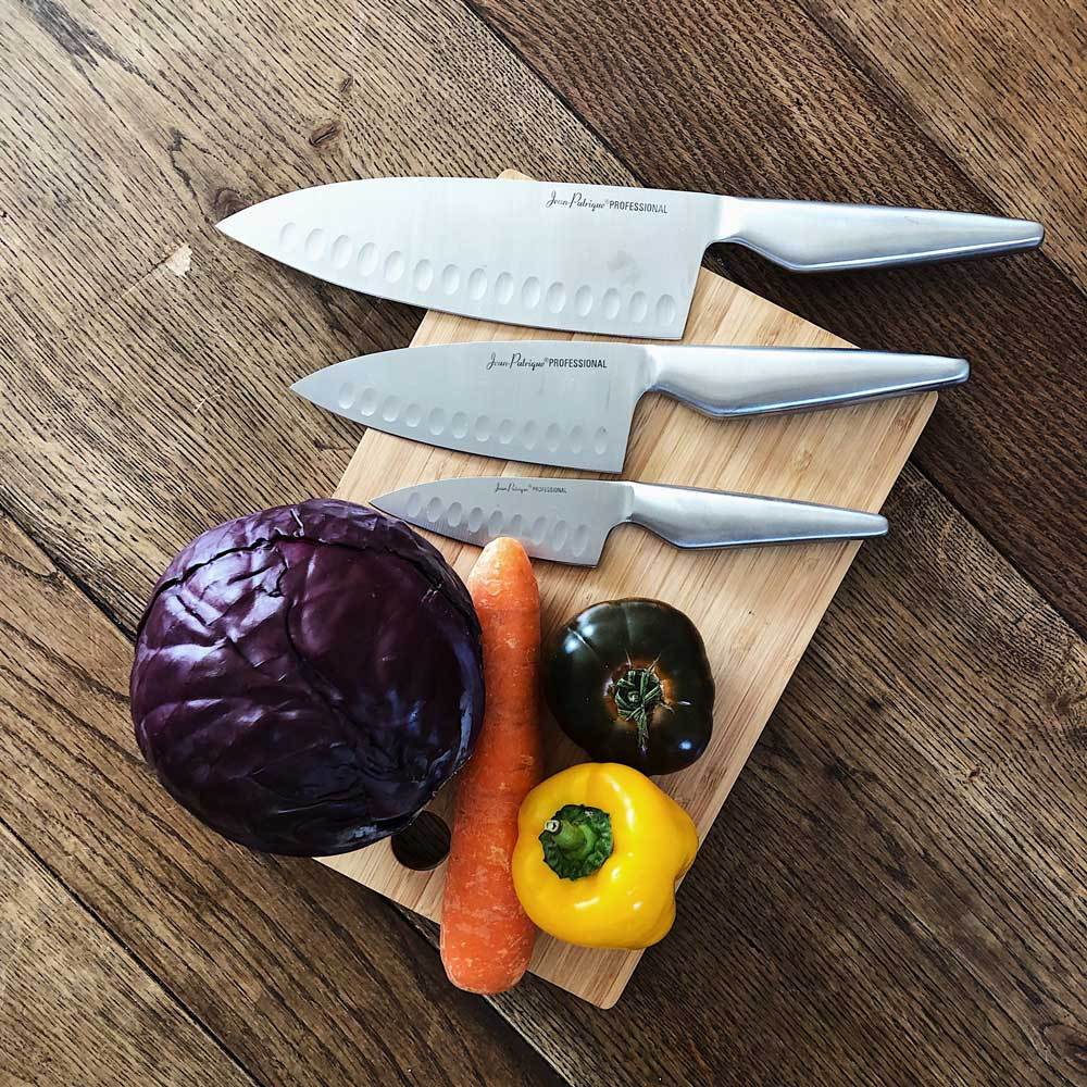 Chopaholic Oriental 3 Piece Chef’s Knife Set