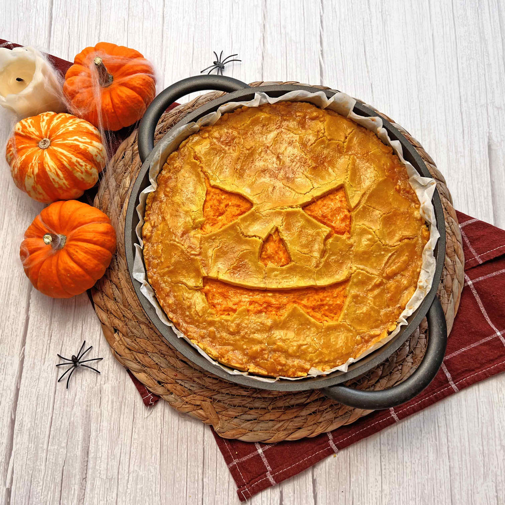 Spooky Pumpkin & Feta Pie