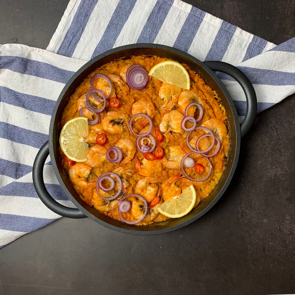 One-Pot Prawn and Lentil Curry