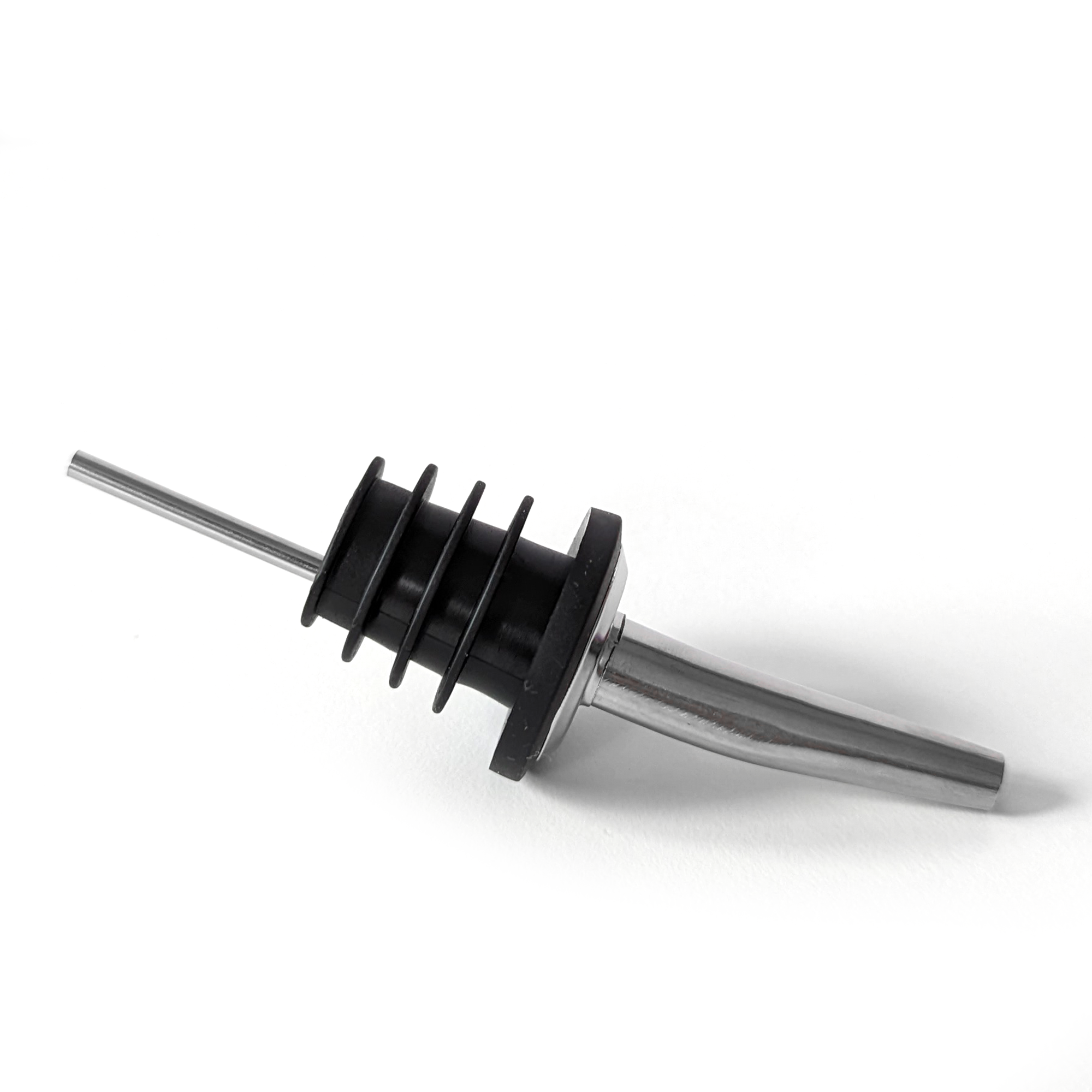 Cocktail Shaker Set with Bamboo Stand