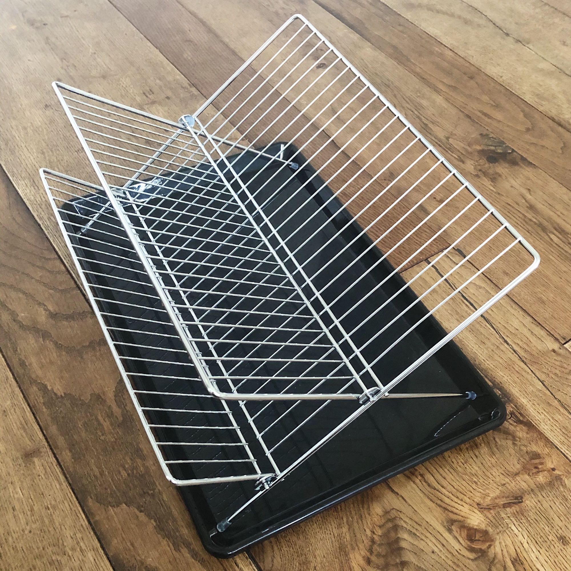 Folding Dish Drainer with Tray