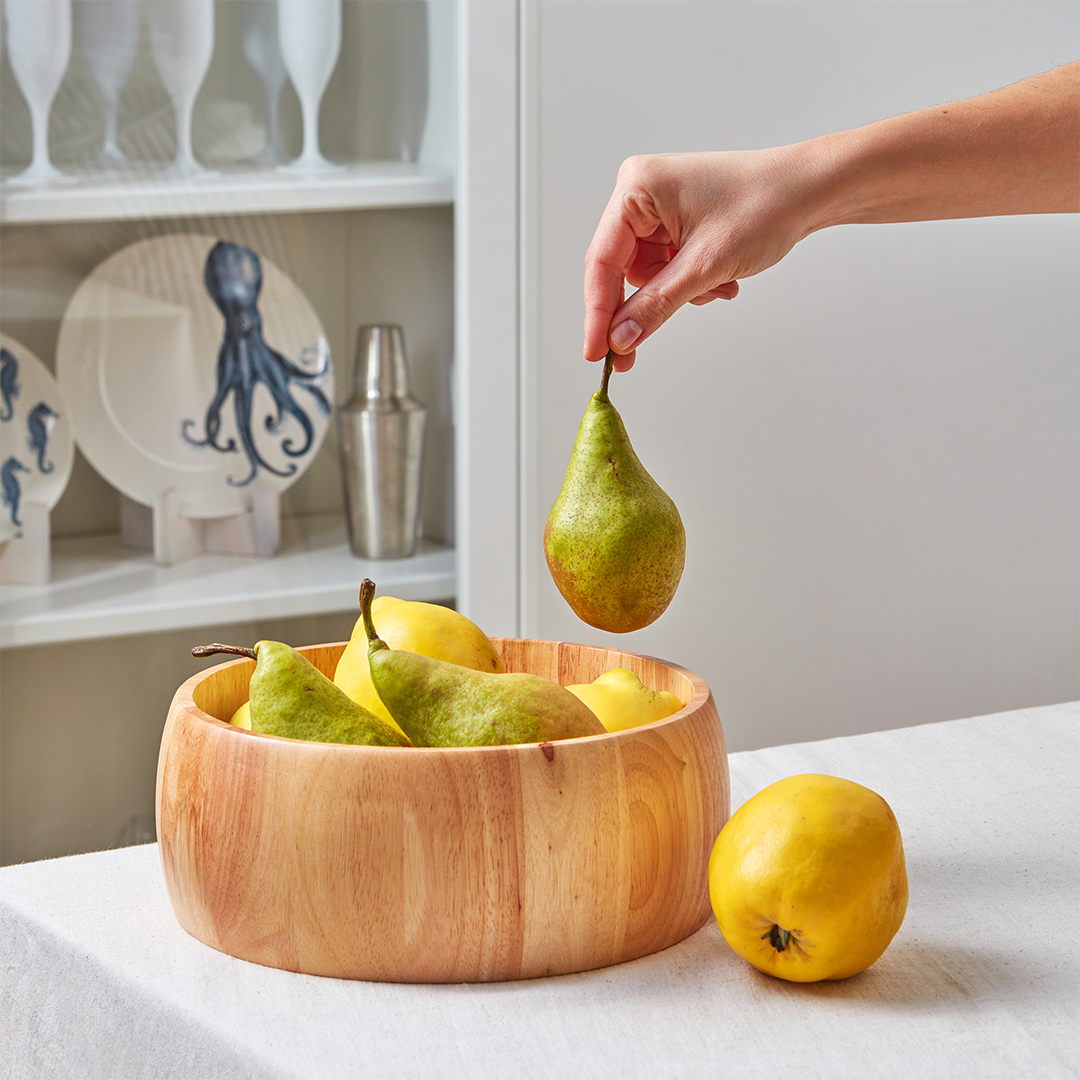 Family-Size Salad Bowl & Salad Servers