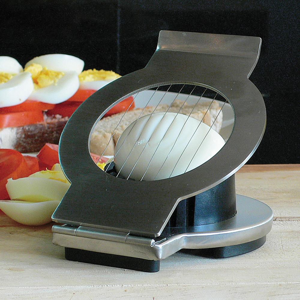1pc 3 In 1 Egg Slicer, Multipurpose Egg Slicer For Hard Boiled