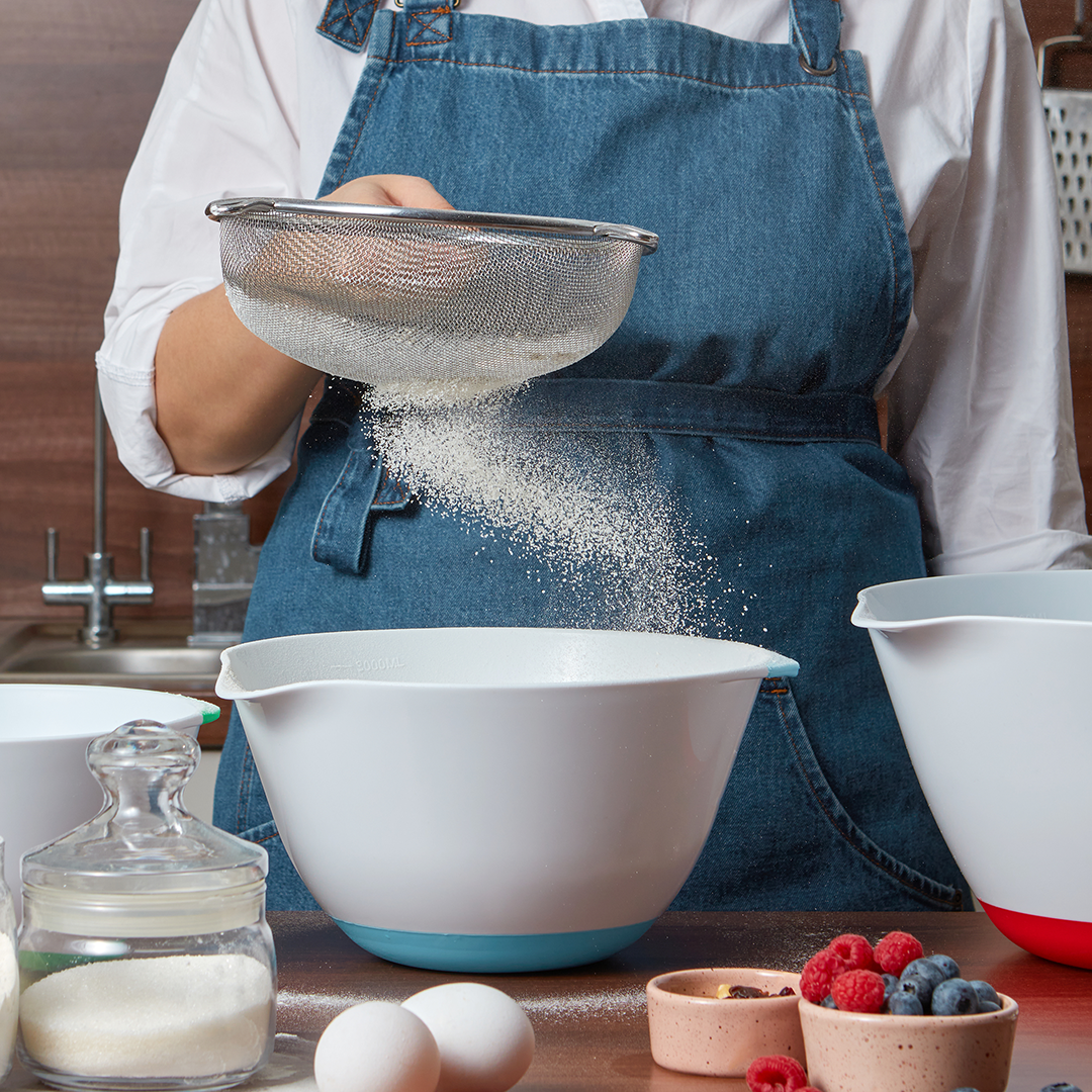 Plastic Mixing Bowls - Set of 3