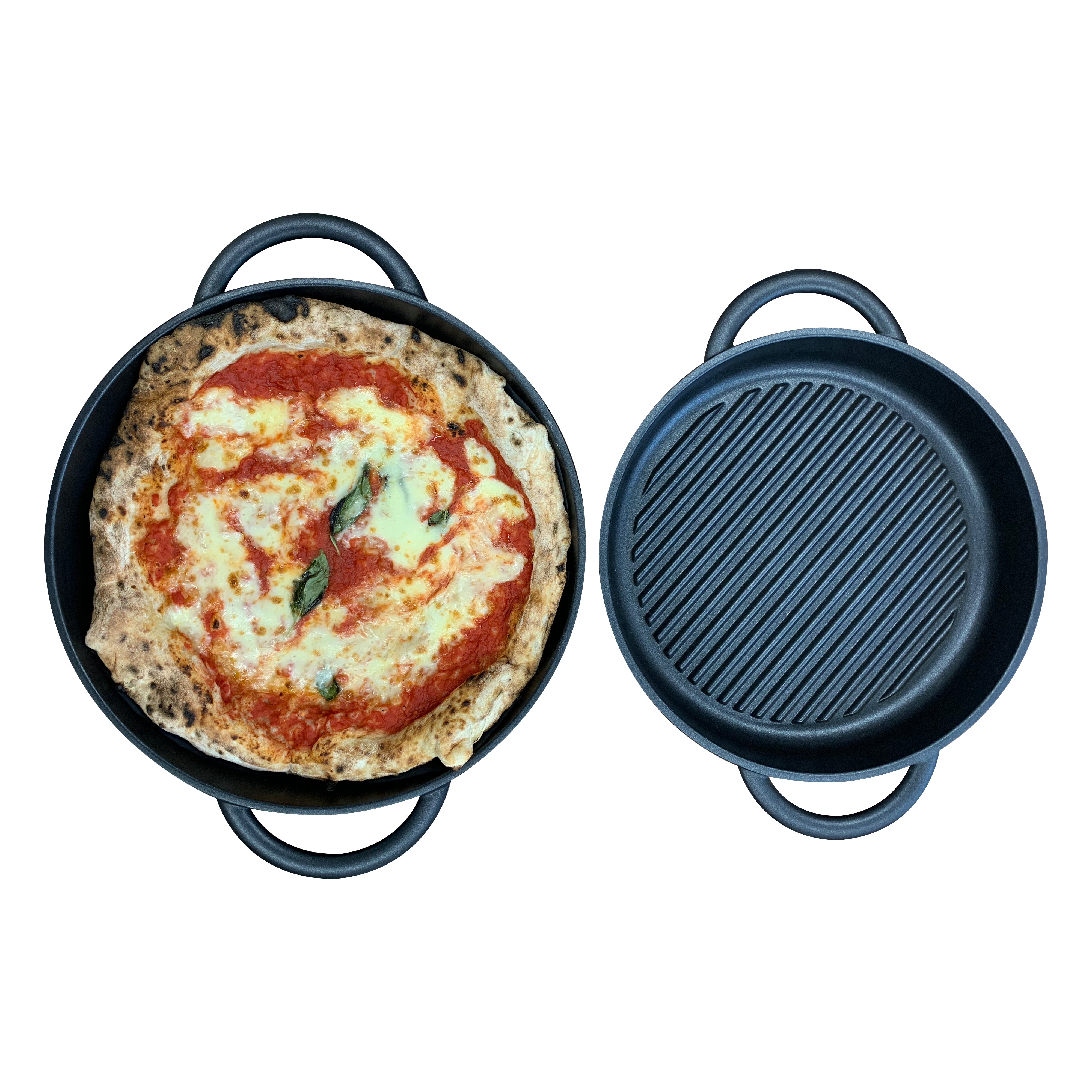 The Whatever Pan Cast Aluminum Griddle Pan for Stove Top - Lighter than  Cast Iron Skillet Pancake Griddle with Lid - AliExpress