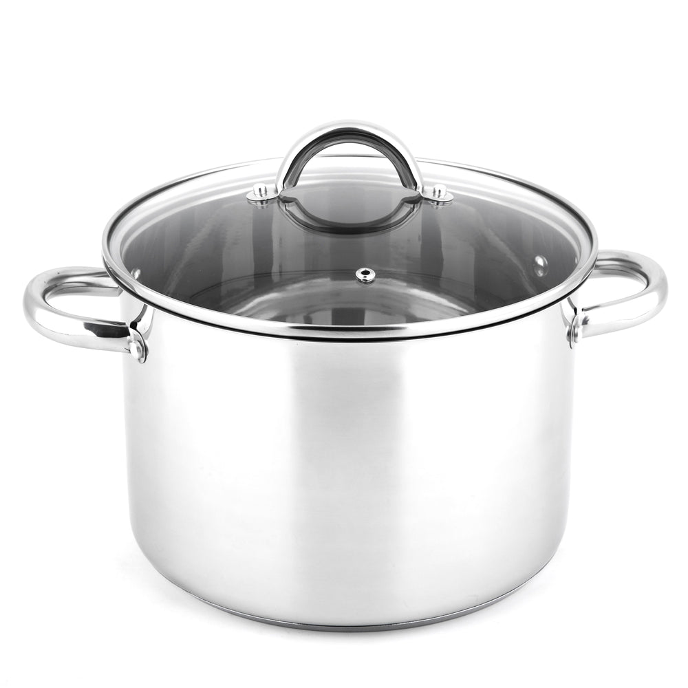 Realwin Kitchenware Cookware Pot Pan 304 Stainless Steel Casserole
