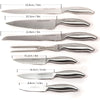 Professional Kitchen Knife Set & Wooden Knife Block - Set of 7