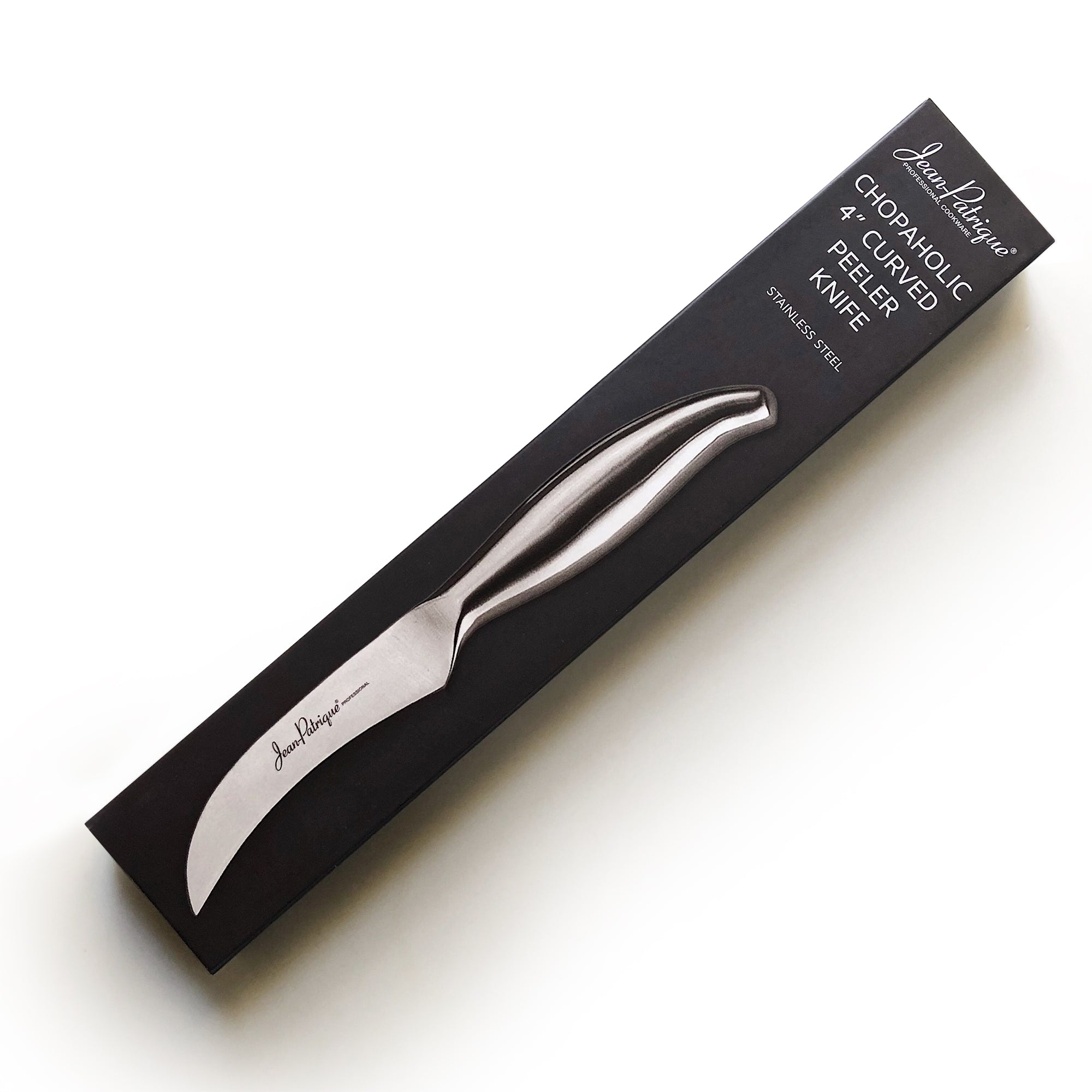 Chopaholic Curved Vegetable & Potato Peeler Knife - 4 Inch