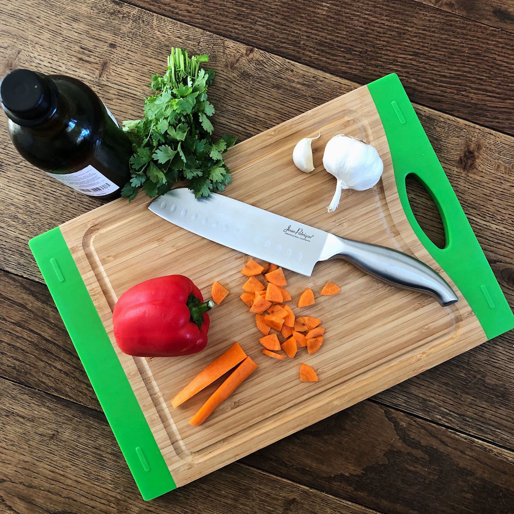 Chopaholic Japanese Santoku Chef's Knife - 7 Inch