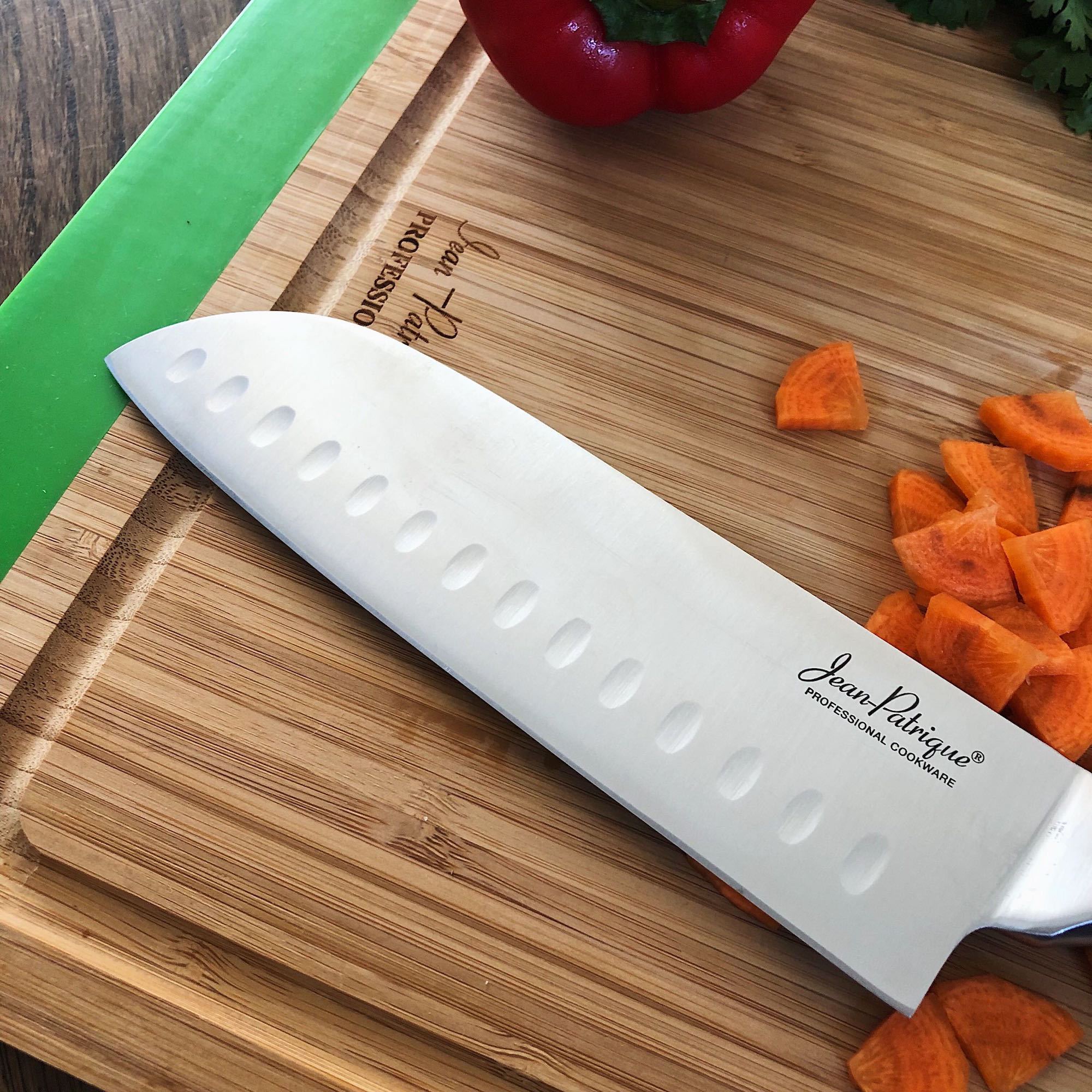 Chopaholic Japanese Santoku Chef's Knife - 7 Inch