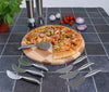Pizza Board and Pizza Cutter Set
