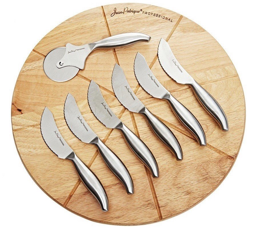 Pizza Board and Pizza Cutter Set