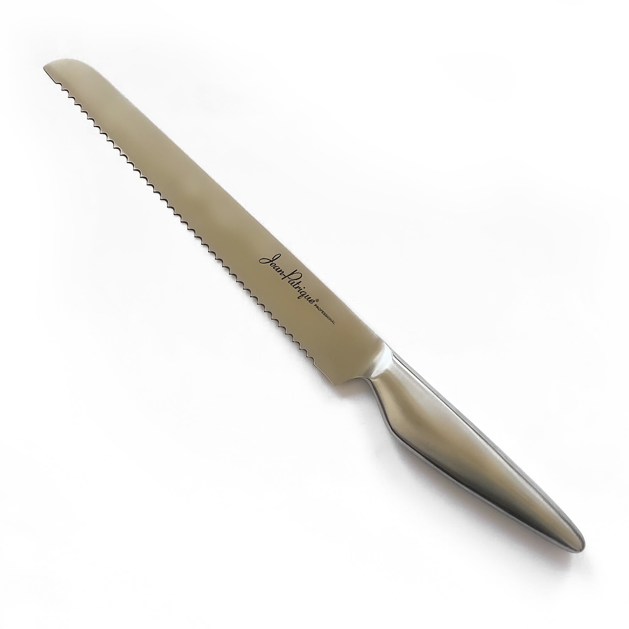 5-Piece Titanium Knife Set - White/Gold Handles – Jean Patrique  Professional Cookware