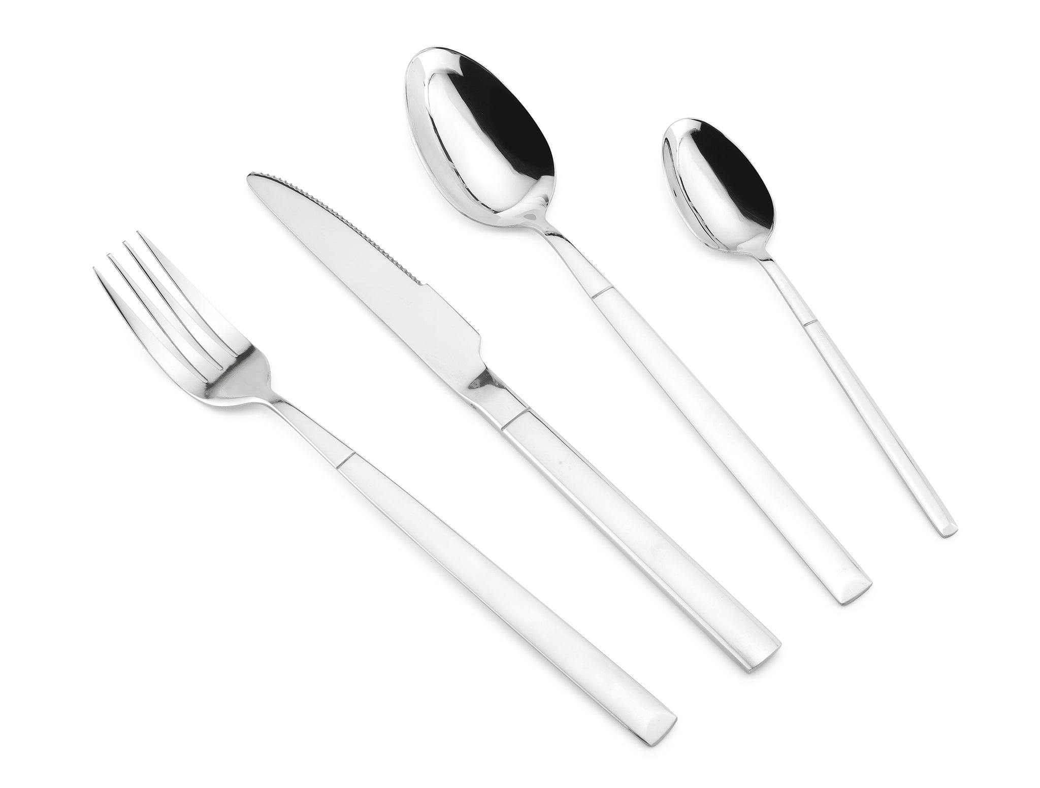 24-Piece Stainless Steel Athena Cutlery Set