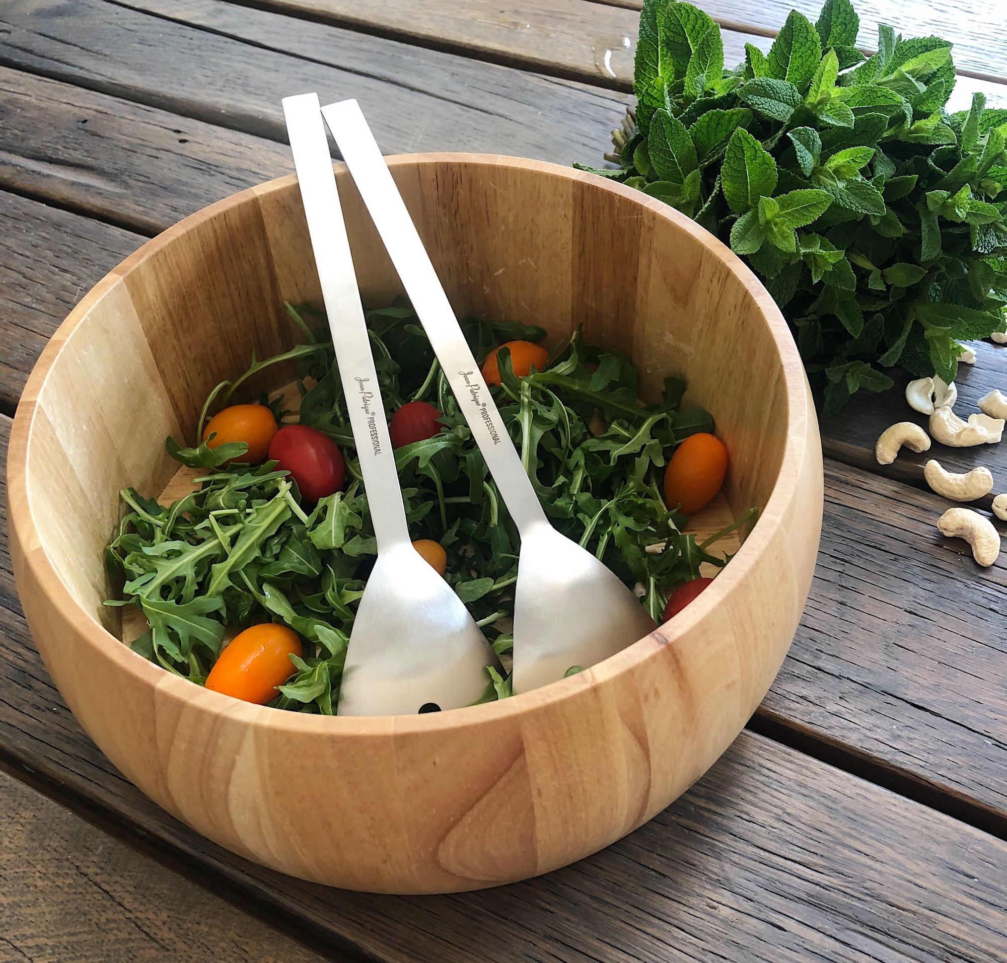 Family-Size Salad Bowl & Salad Servers
