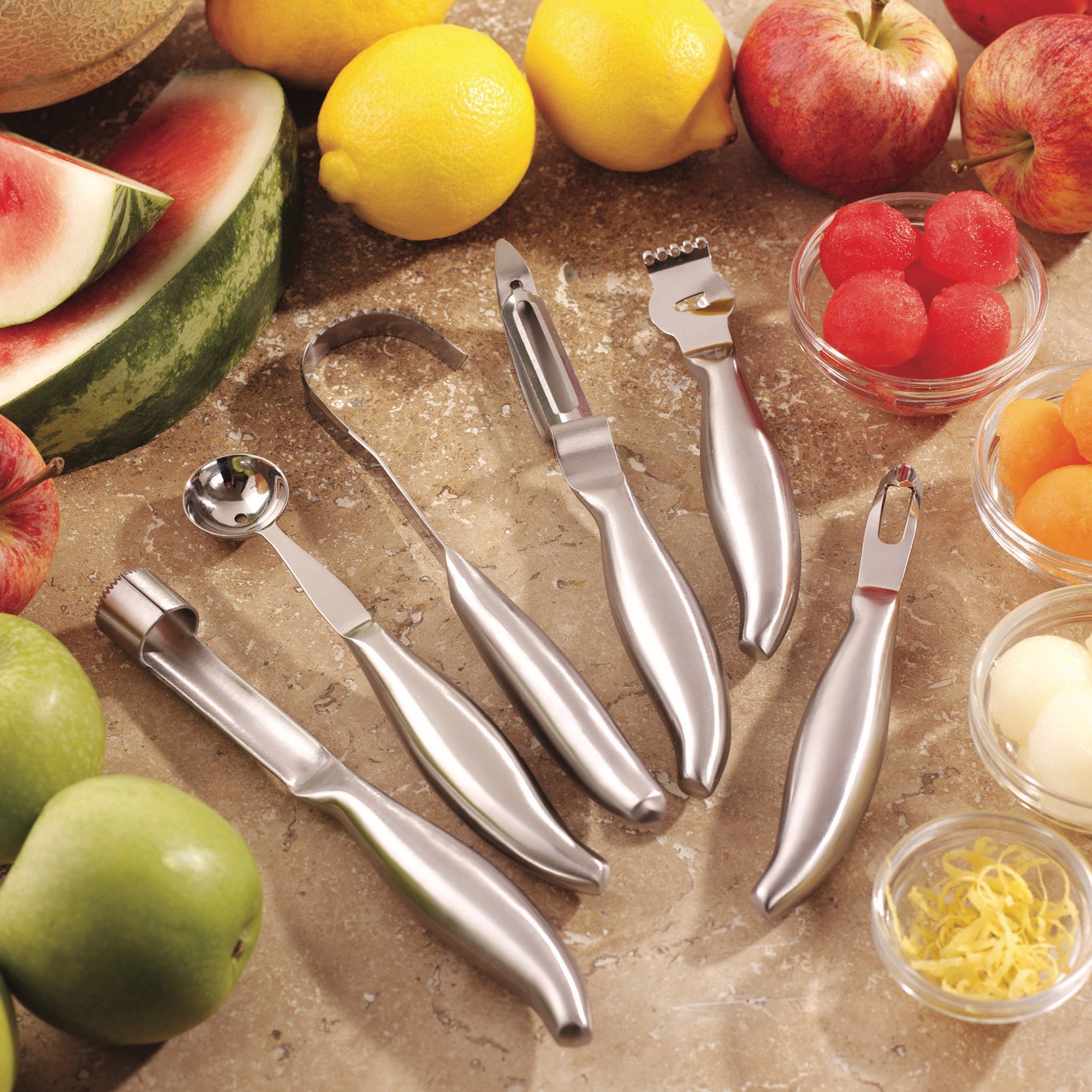 Stainless Steel Kitchen Utensils Set for Garnishing