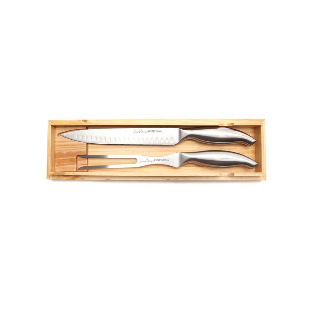 Carving Knife and Meat Fork Set - With Presentation Box