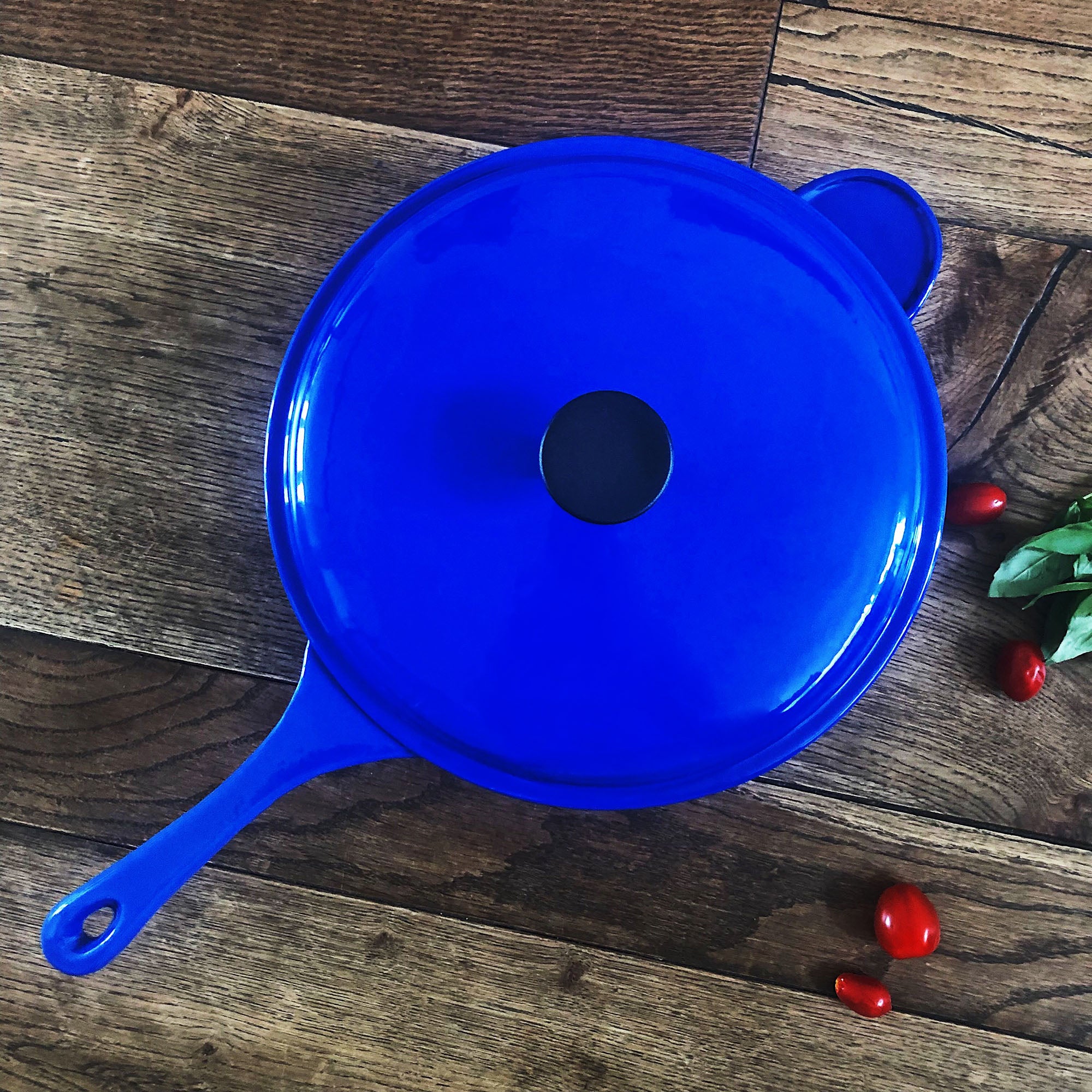 30cm Professional Cast Iron Deep Sauté Pan