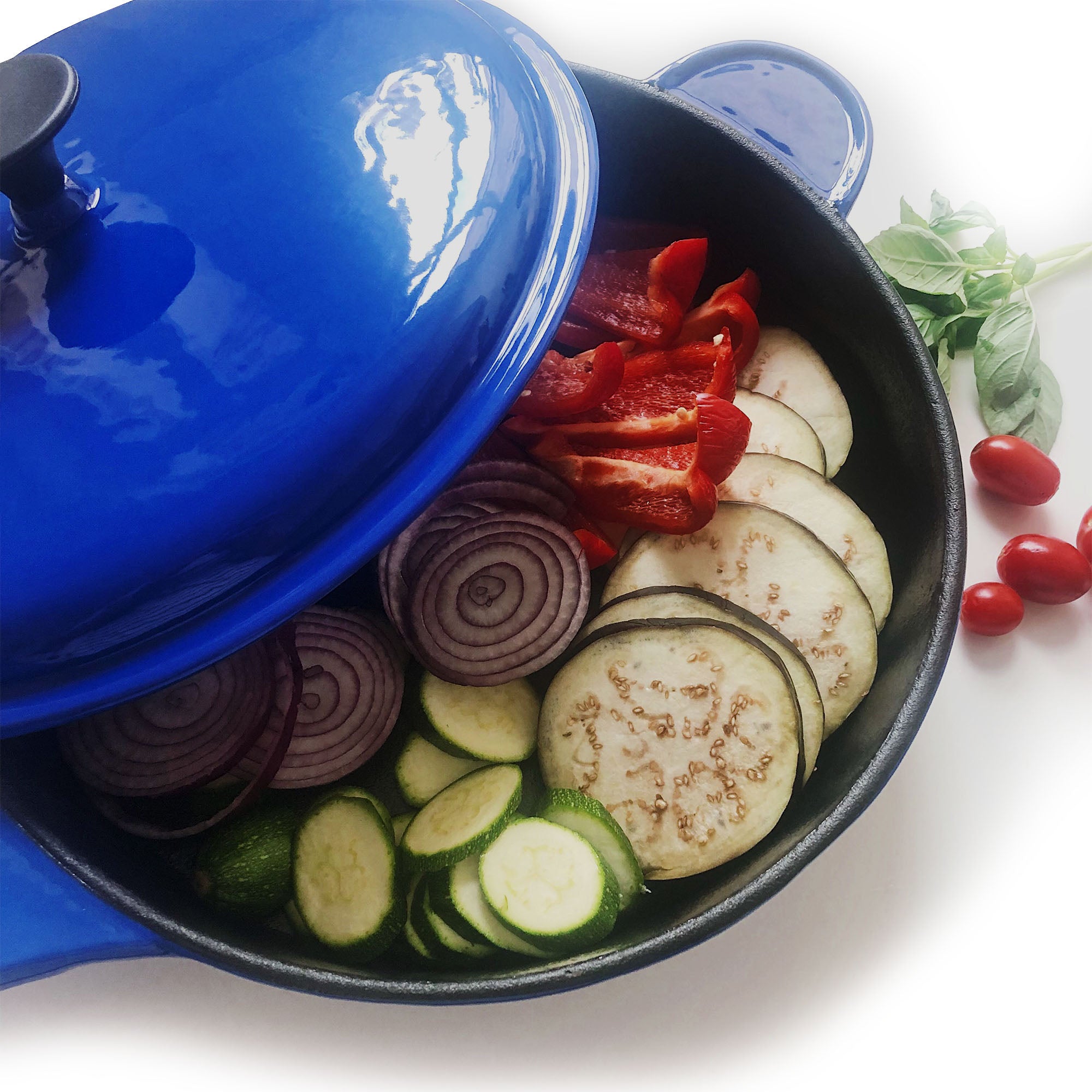 30cm Professional Cast Iron Deep Sauté Pan