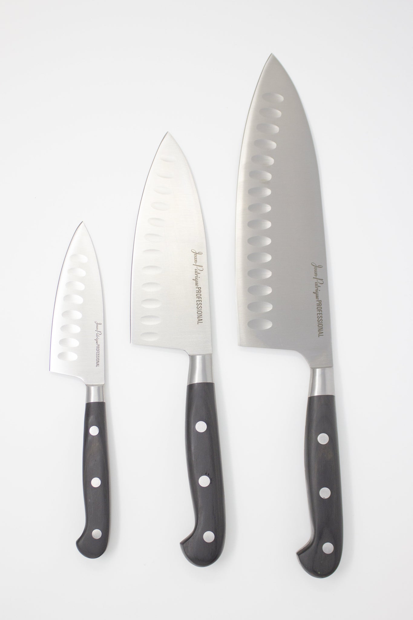 Chef’s Essential 3-Piece Stainless Steel Knife Set