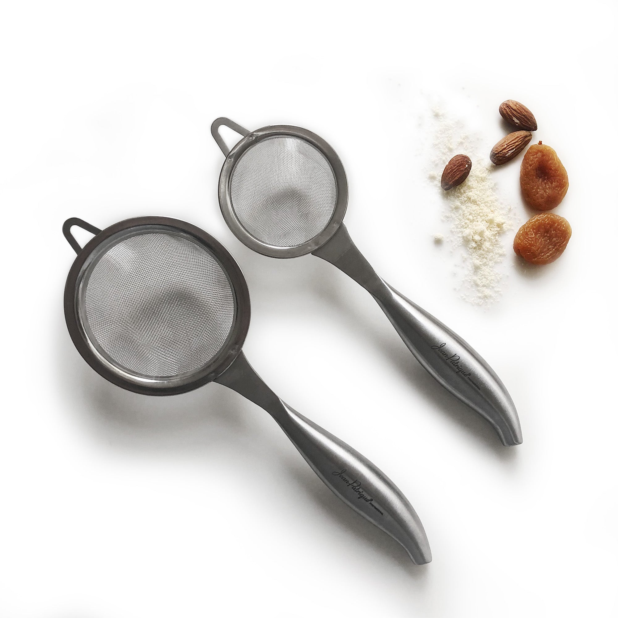 Set of 2 Stainless Steel Strainers