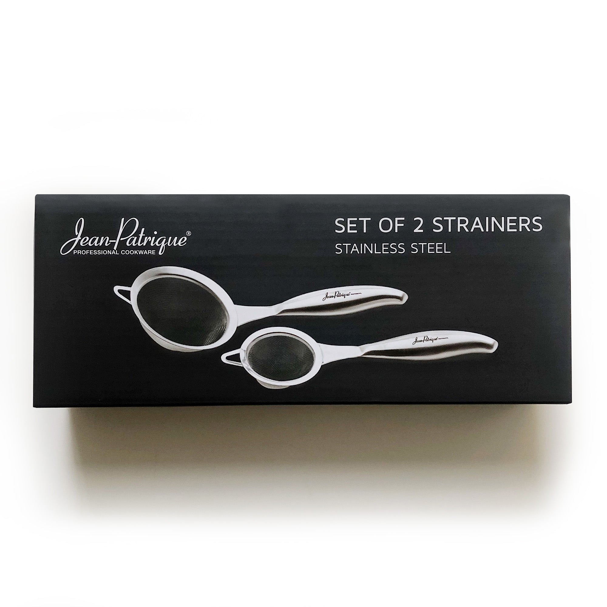 Set of 2 Stainless Steel Strainers