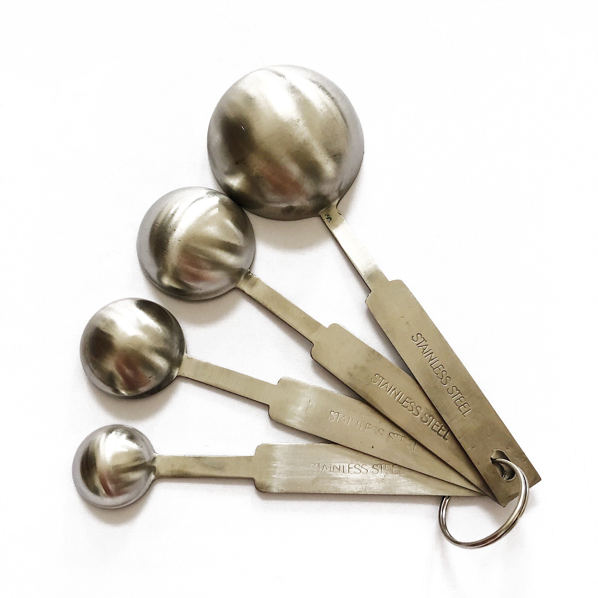 Chef's Stainless Steel Measuring Spoons - Set of 4