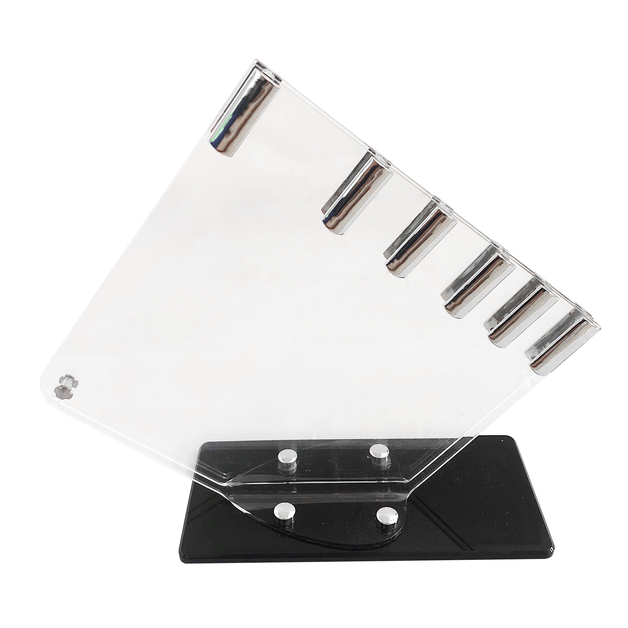 5-Slot Perspex Block