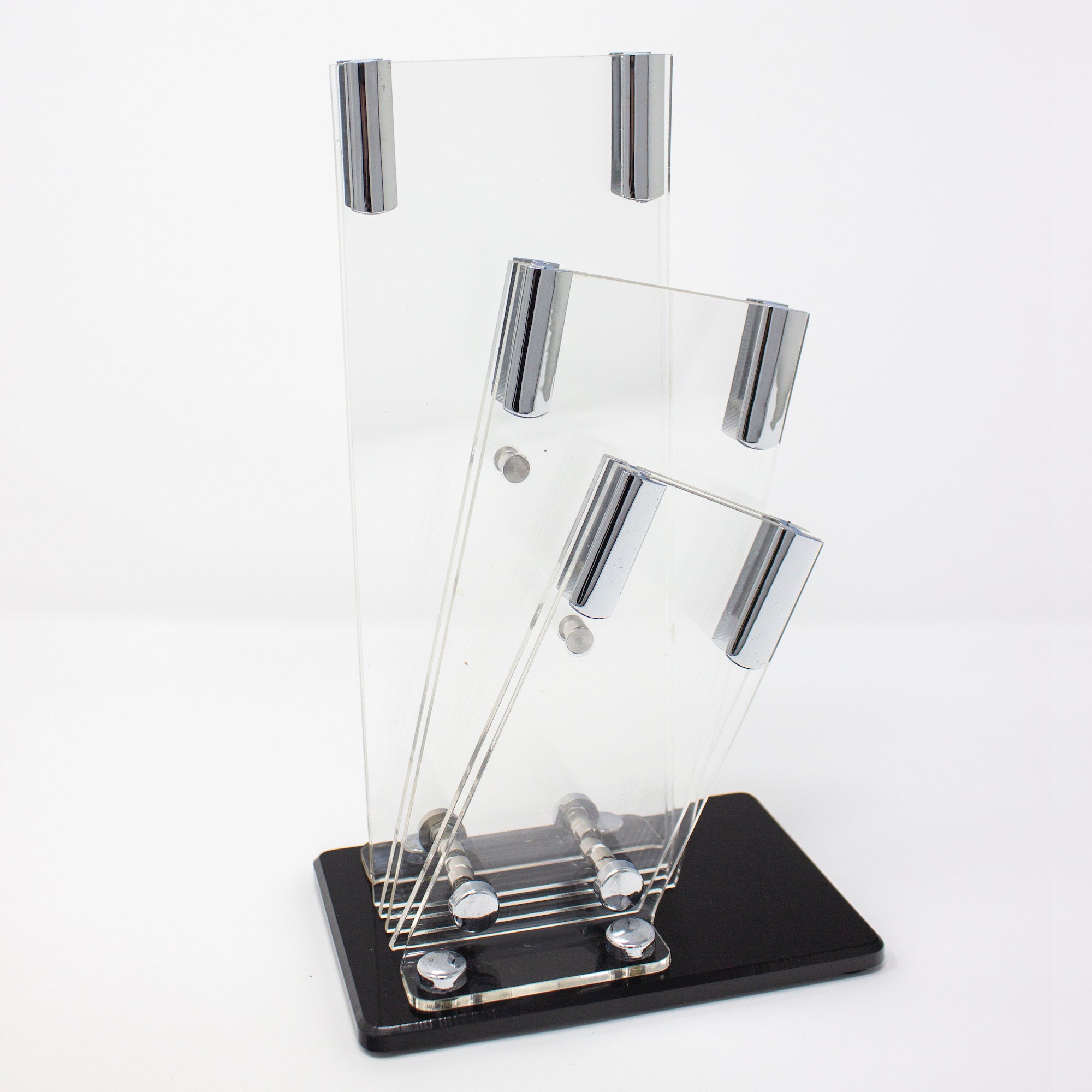 Perspex Knife Block for the Jean Patrique Signature 3-Piece Knife Set