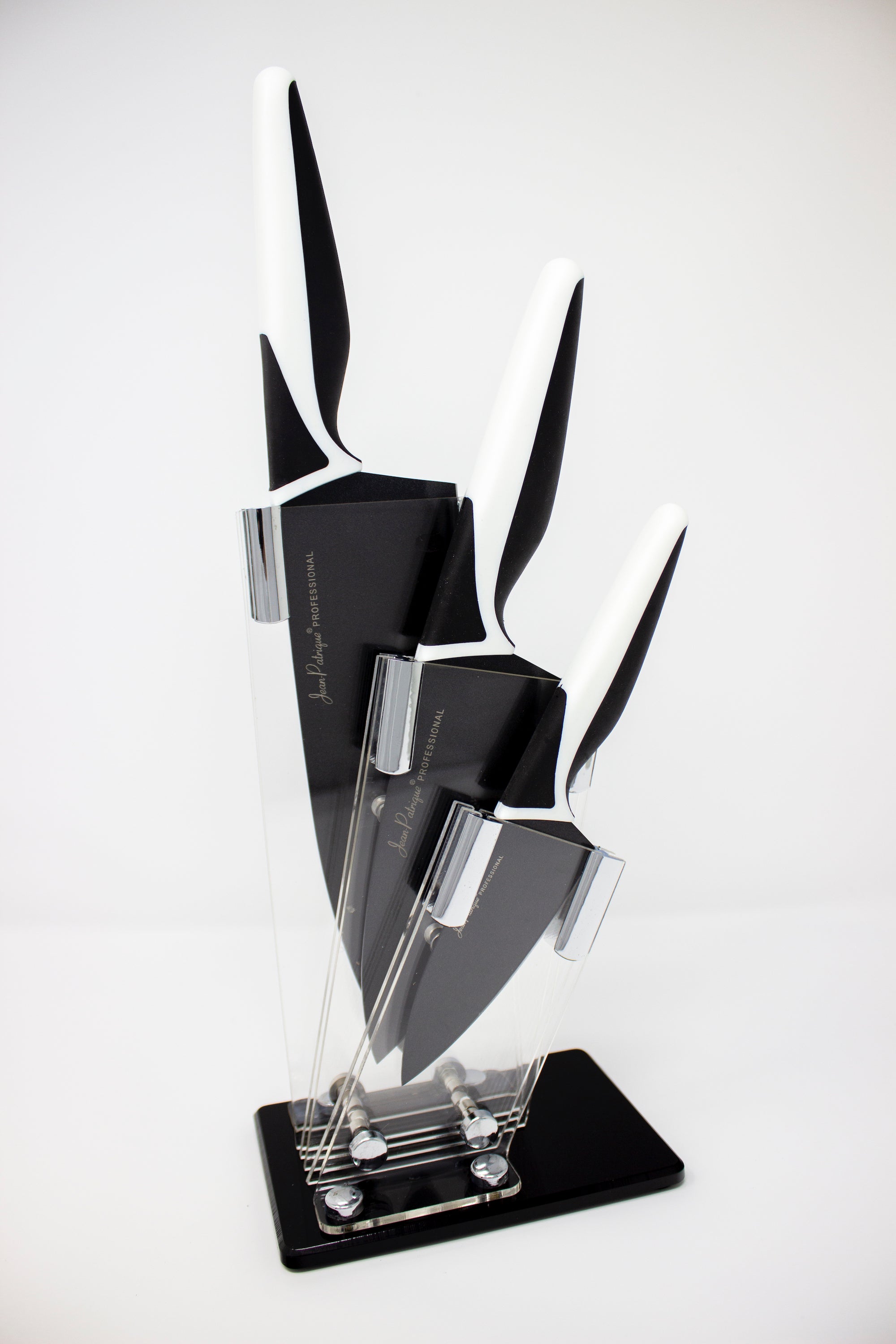 Perspex Knife Block for the Jean Patrique Signature 3-Piece Knife Set