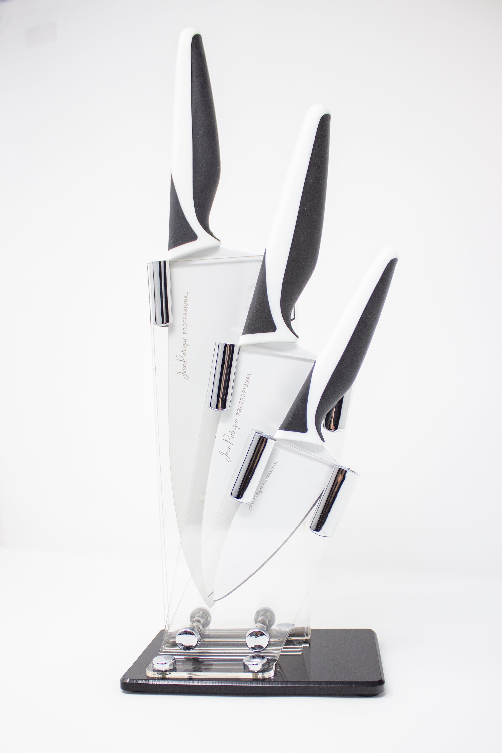 Perspex Knife Block for the Jean Patrique Signature 3-Piece Knife Set