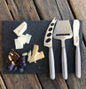 Tuscany Slate Serving Board & 3 Piece Cheese Knife Set