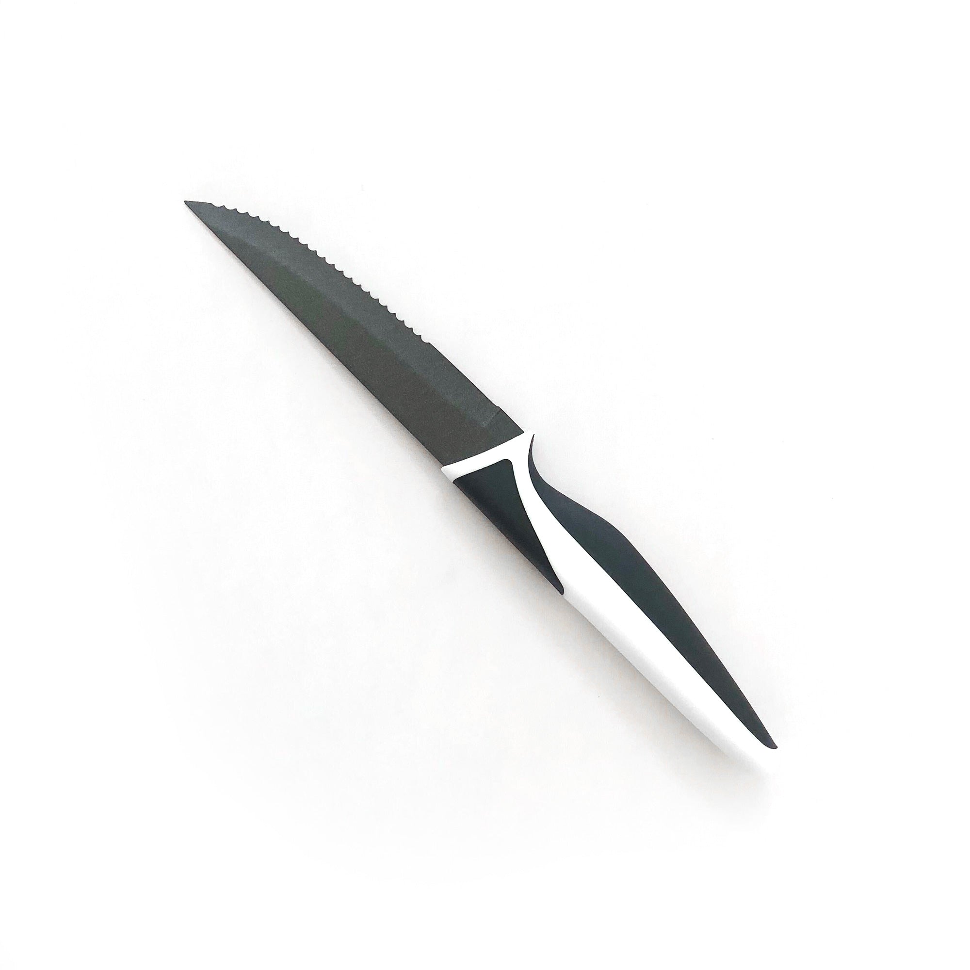 Non-Stick Steak Knives & Block - Set of 6