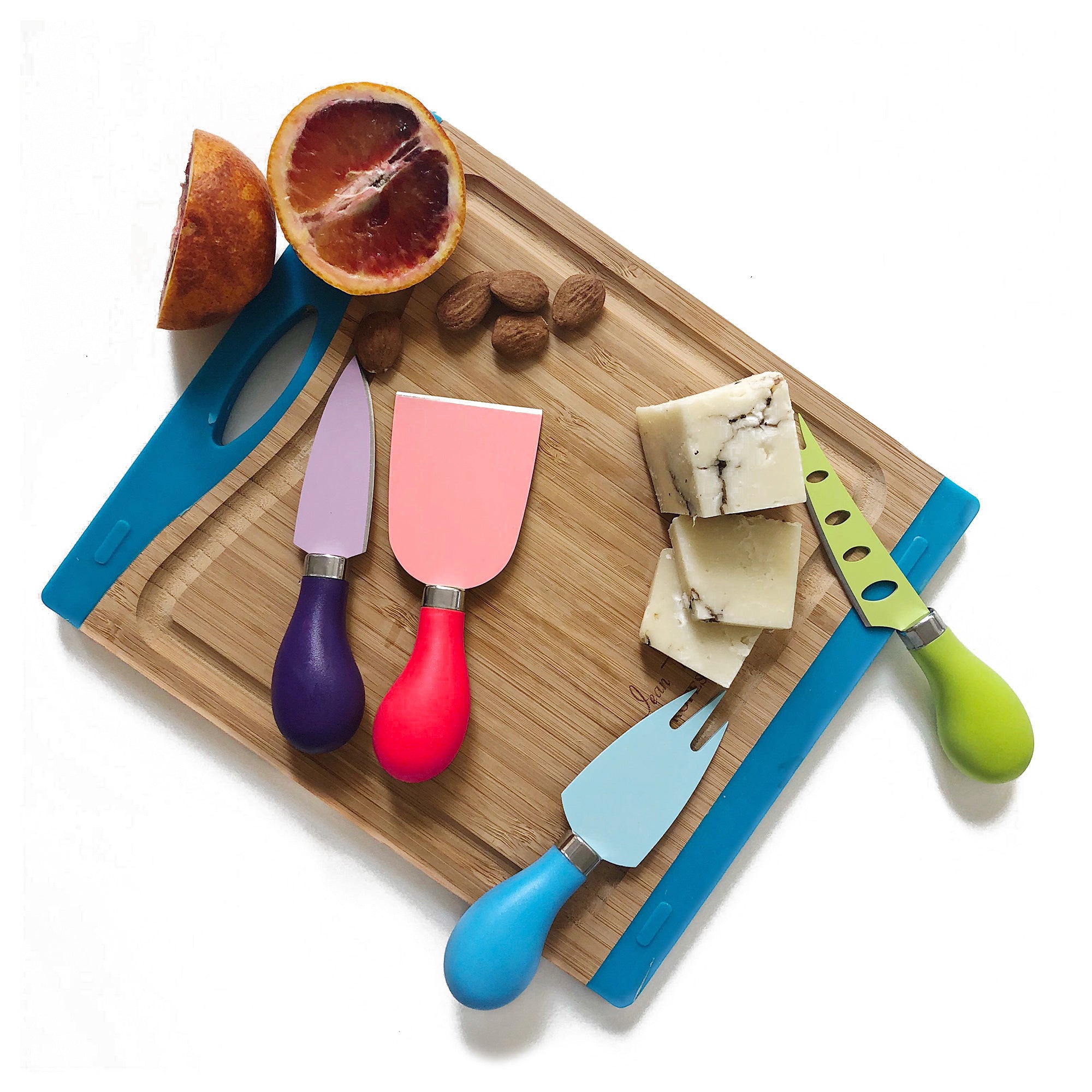Vibrant Cheese Knife Set & Block