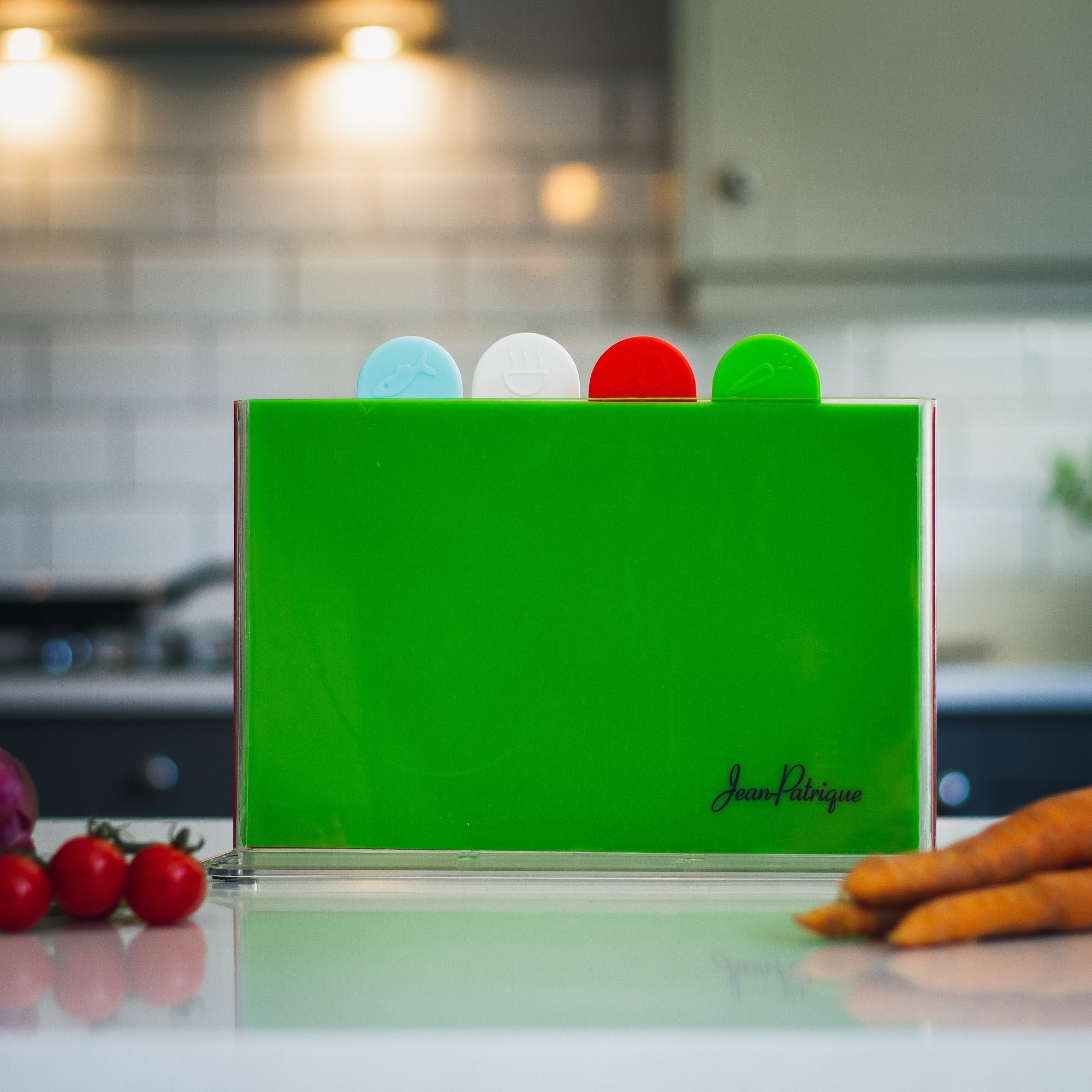 Plastic Chopping Board Set - Colour Coded