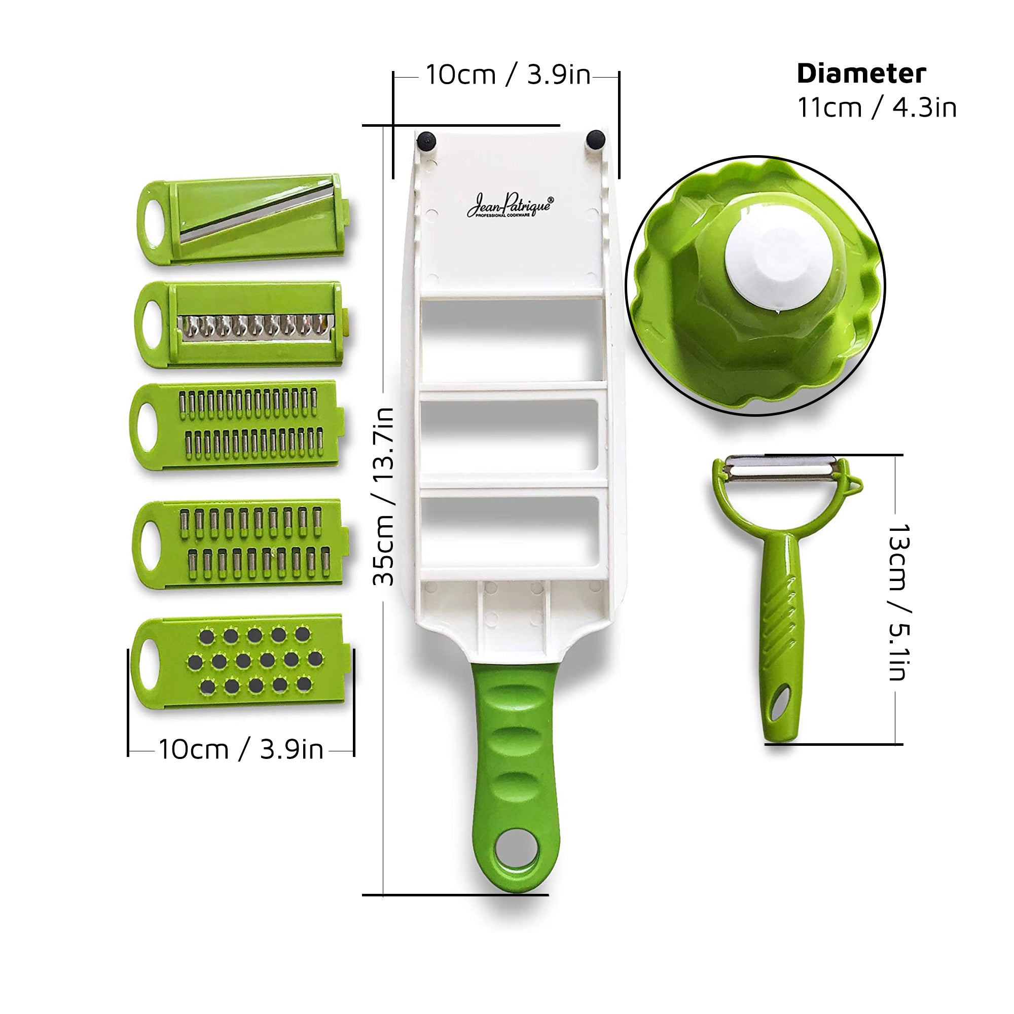 5 in 1 Handheld Vegetable Slicer & Grater