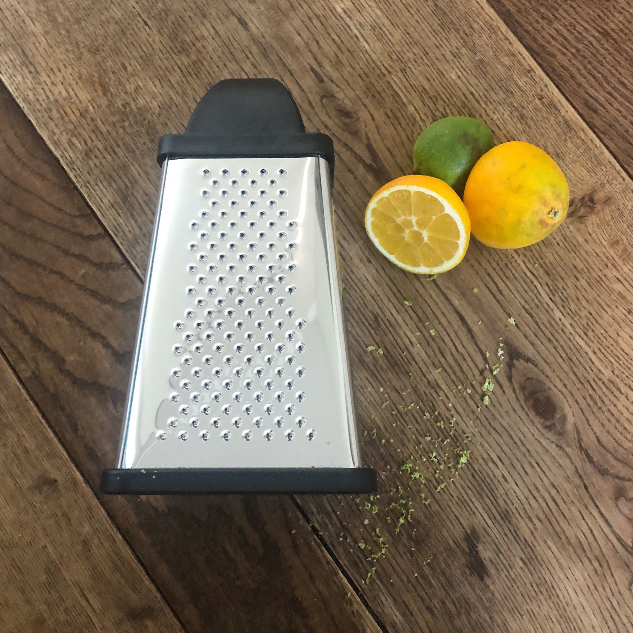 Commercial Heavy Duty Stainless Steel Cheese Grater, 4-sided Box