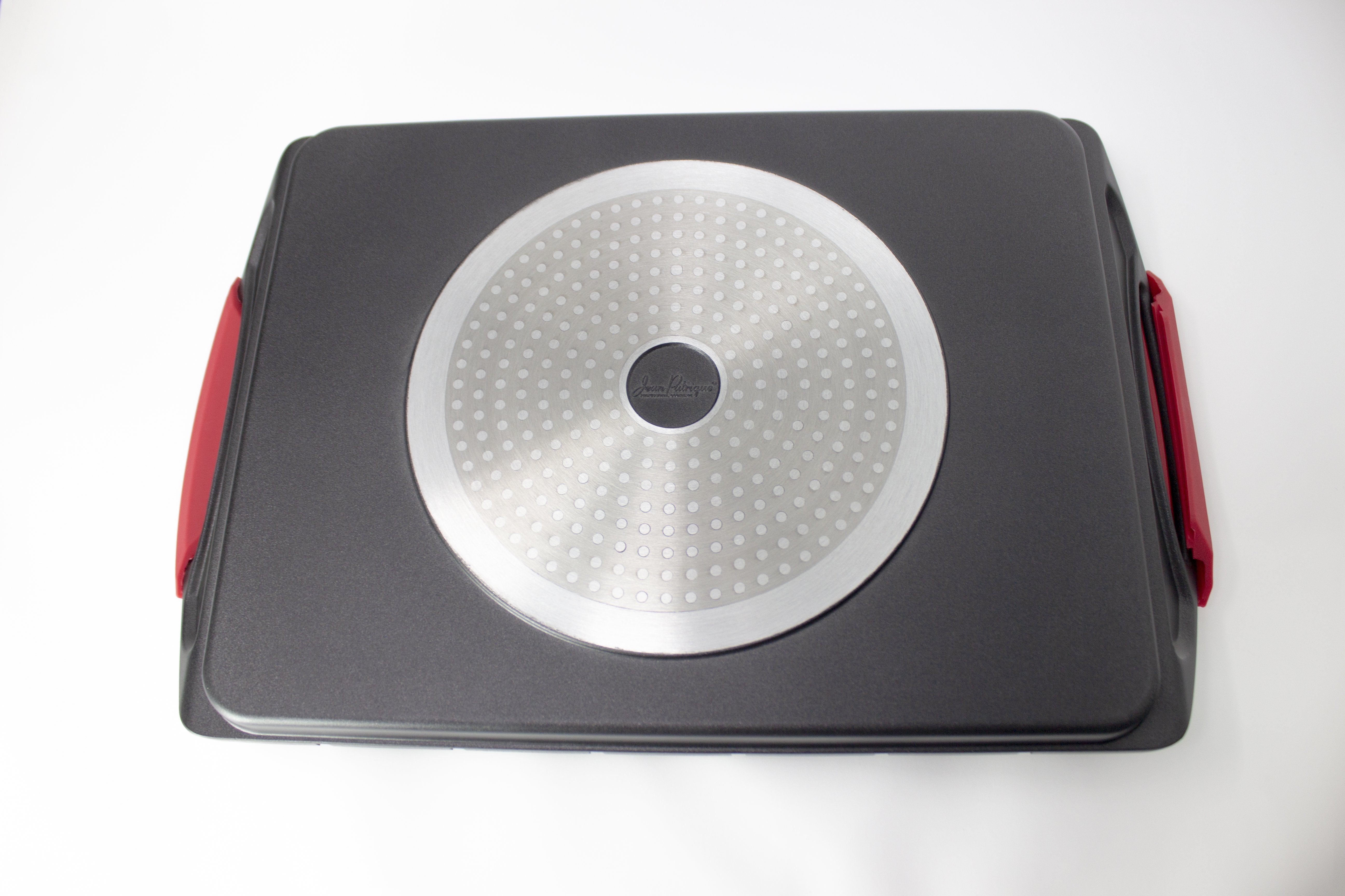 The Griddle Me This Cast Aluminium Griddle Plate & 6 Stainless Steel Skewers