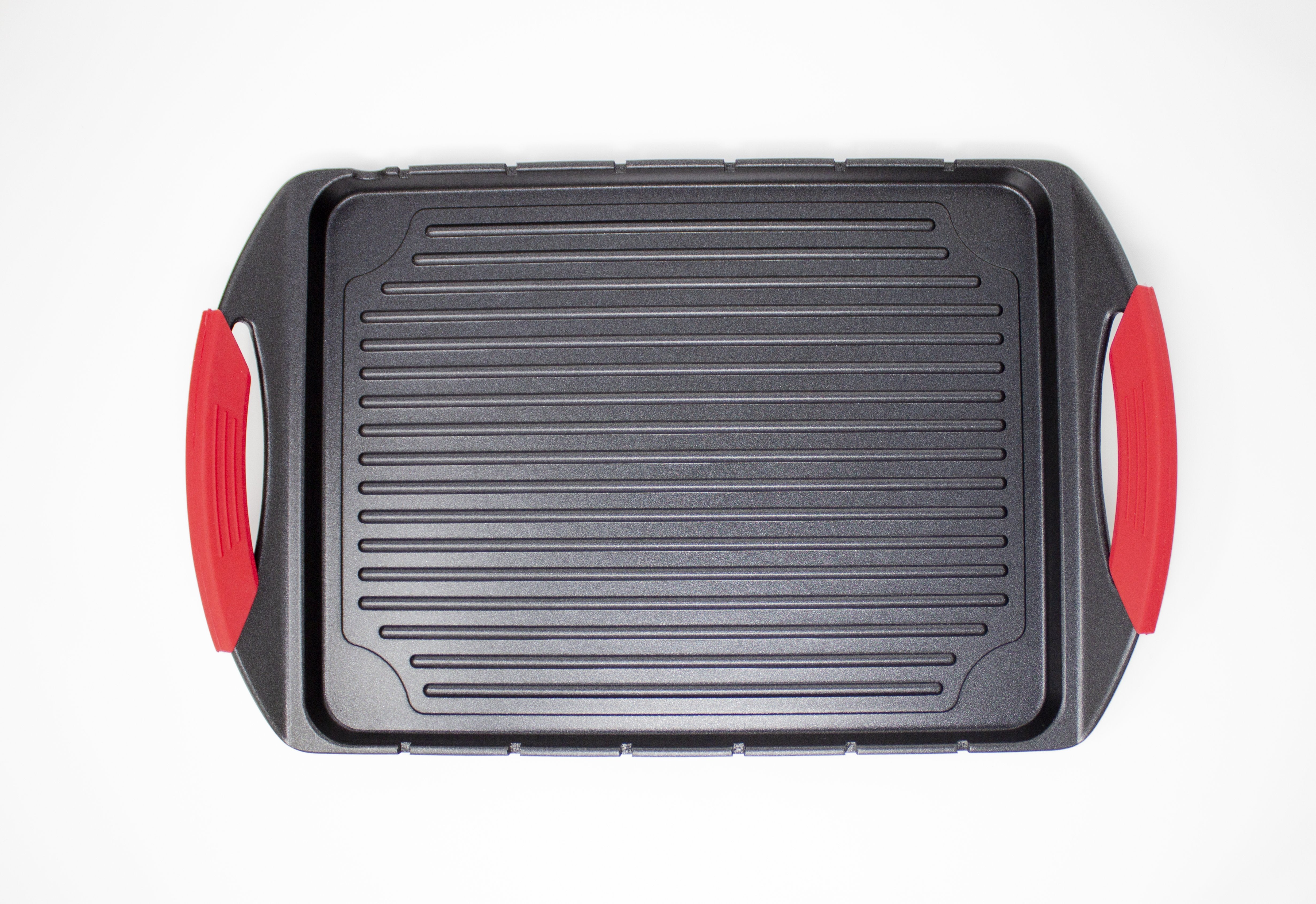 The Griddle Me This Cast Aluminium Griddle Plate & 6 Stainless Steel Skewers